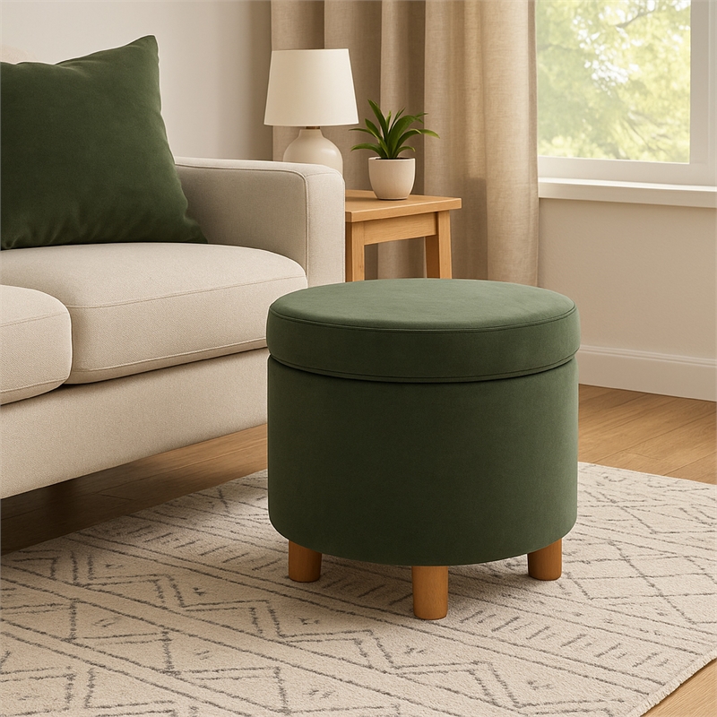 Benjara Gio Storage Ottoman- 19