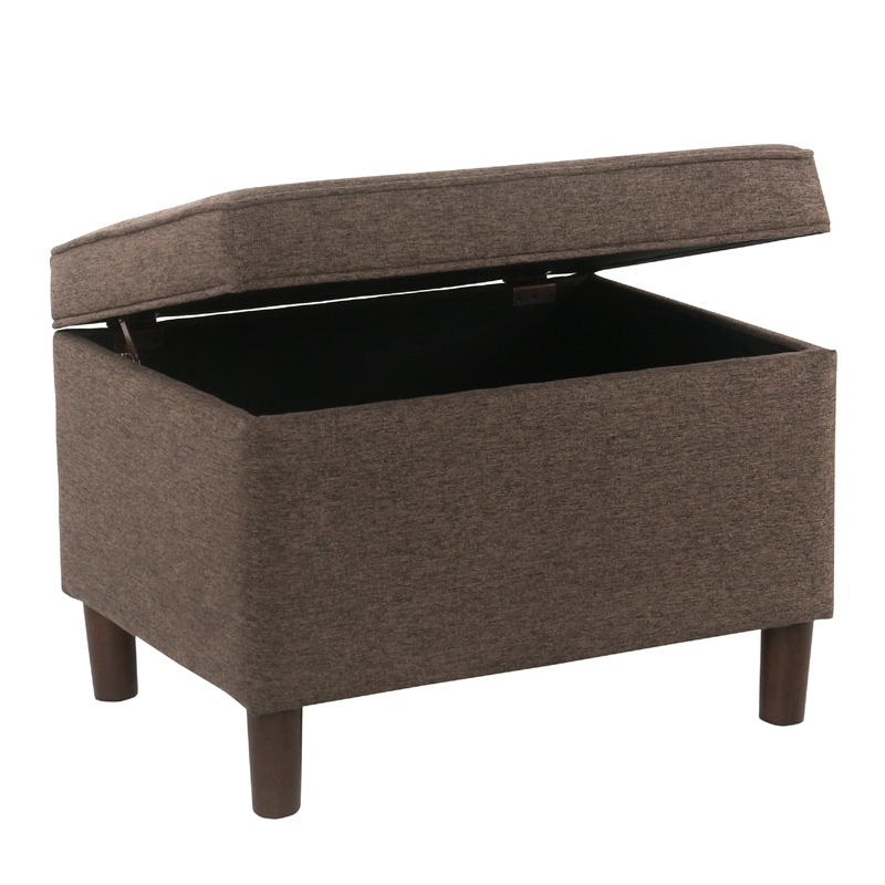 Benjara Fero Storage Ottoman- 24