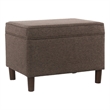 Benjara Fero Storage Ottoman- 24