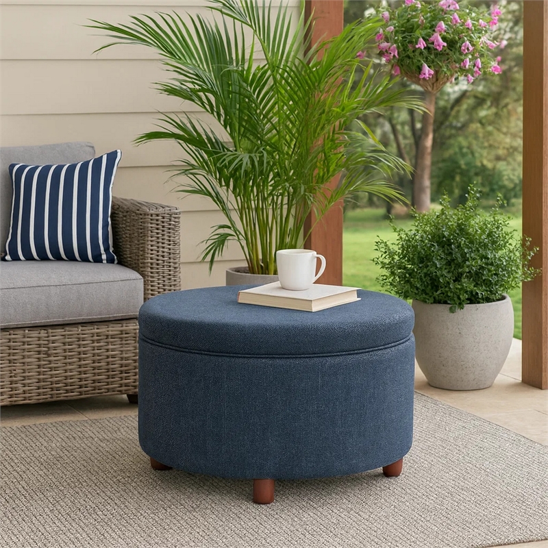 Benjara Modern Storage Ottoman- 28