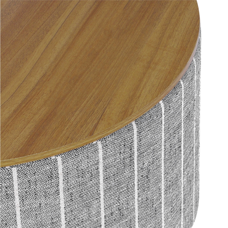Benjara Jena Storage Ottoman- 30