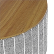 Benjara Jena Storage Ottoman- 30
