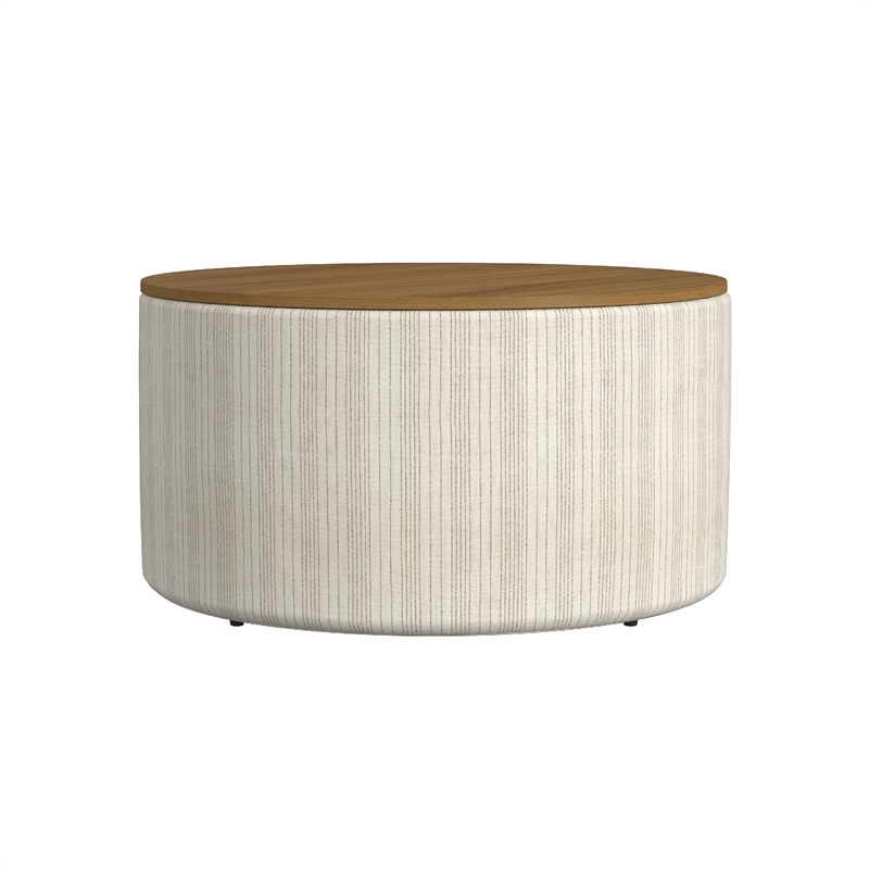 Benjara Jena Storage Ottoman- 30