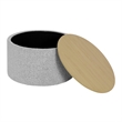 Benjara Mesy Storage Ottoman- 30