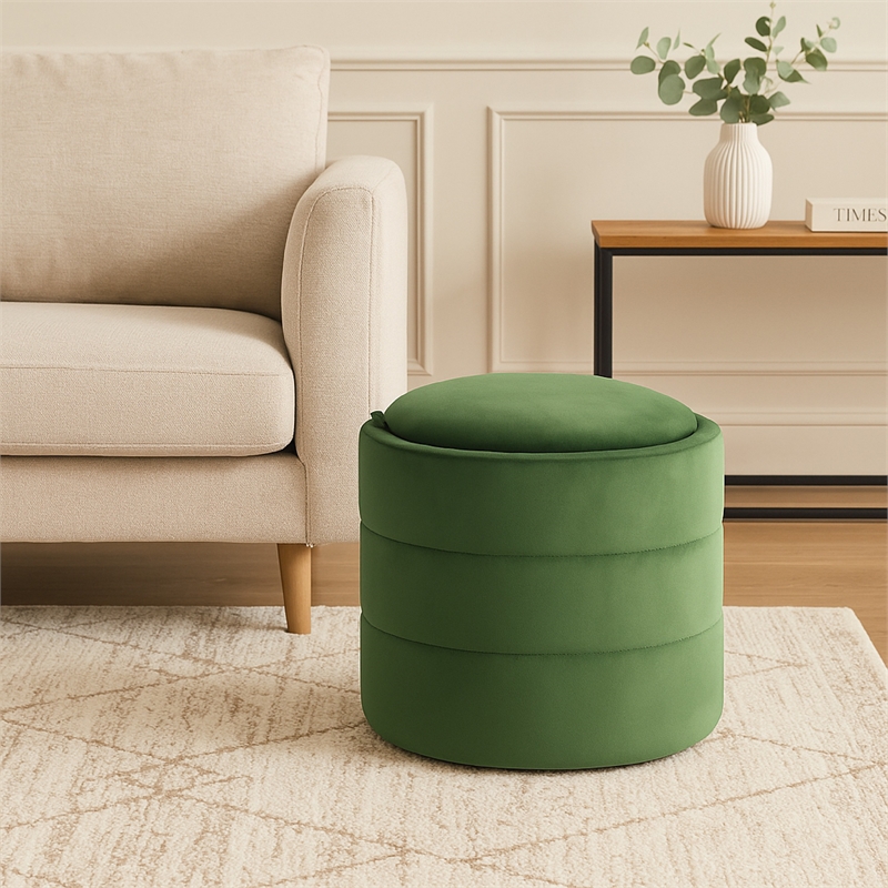 Benjara Pero Storage Ottoman- 18