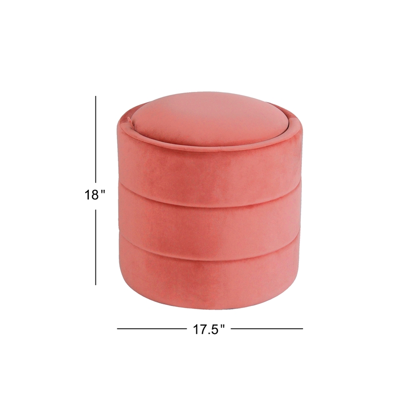 Benjara Pero Storage Ottoman- 18