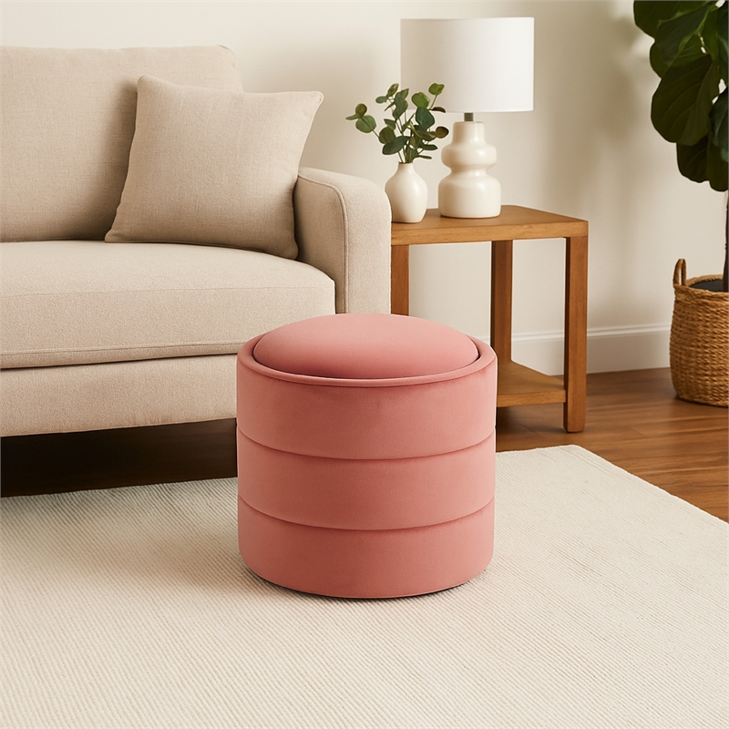 Benjara Pero Storage Ottoman- 18