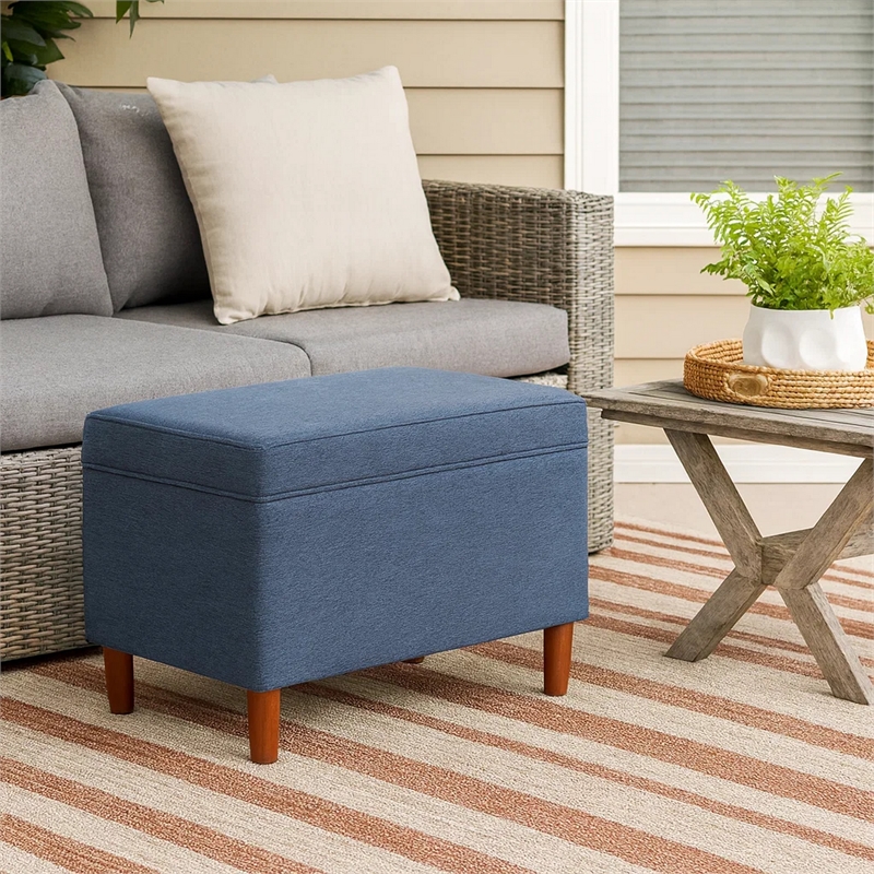 Benjara Fero Storage Ottoman- 24
