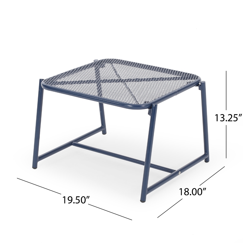 Benjara Kery Outdoor Side End Table- 20