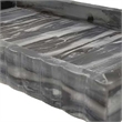 Benjara Myla Decorative Marble Tray- Subtle Gray Scalloped Edges- 14 Inch