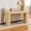 Benjara Console Table- Tall C Shaped Design- 63