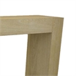 Benjara Console Table- Tall C Shaped Design- 63