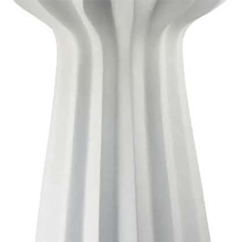 Benjara Samo Decorative Vase- Textured Body w Bulb Top- 37