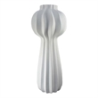 Benjara Samo Decorative Vase- Textured Body w Bulb Top- 37