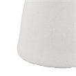Benjara Decorative Bowl Planter- 2 Round Handles- Modern White Ceramic 14 Inch