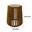 Benjara Gexy Side End Table- 16