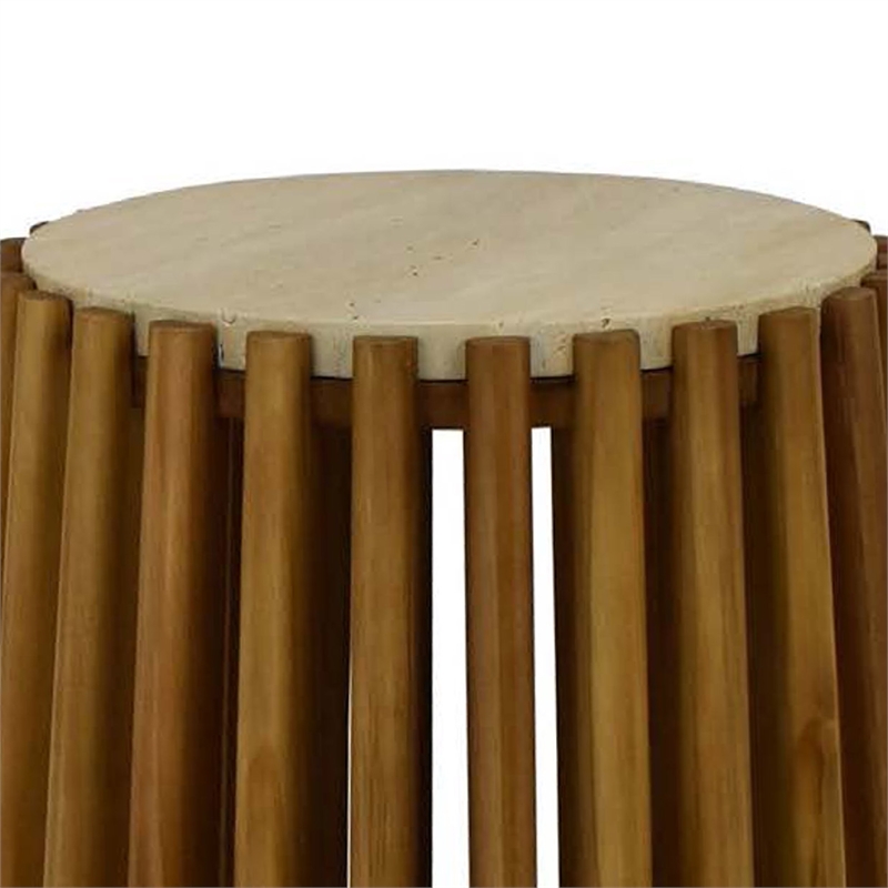 Benjara Gexy Side End Table- 16