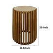 Benjara Gexy Side End Table- 18