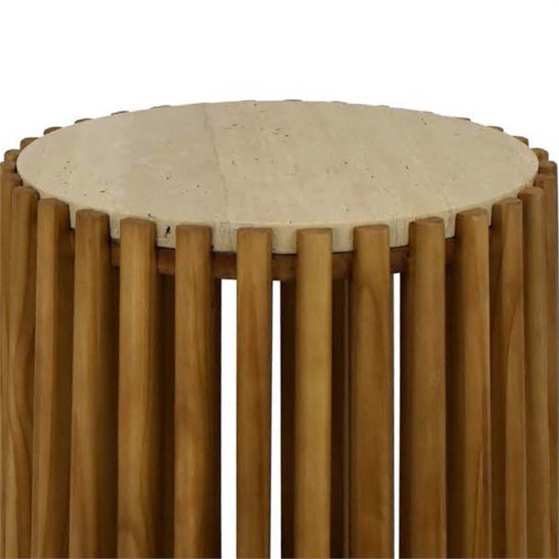 Benjara Gexy Side End Table- 18