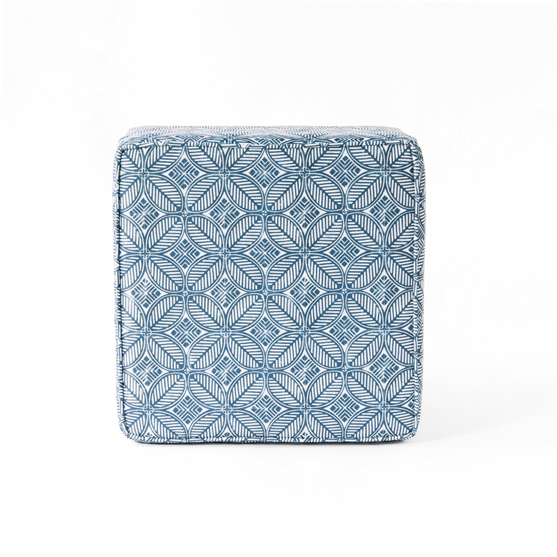 Benjara Pyp Square Storage Ottoman- 18