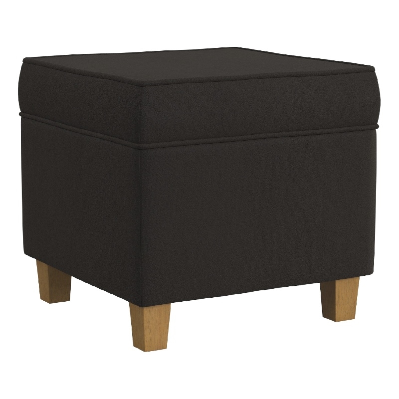 Benjara Pyp Square Storage Ottoman- 18
