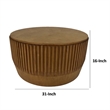 Benjara Modern Storage Coffee Table- 31