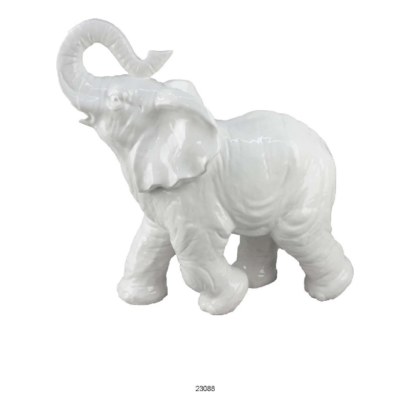 Benjara Accent Table Decoration- Elephant Design- 18