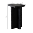 Benjara Tely Accent Side End Table- 12