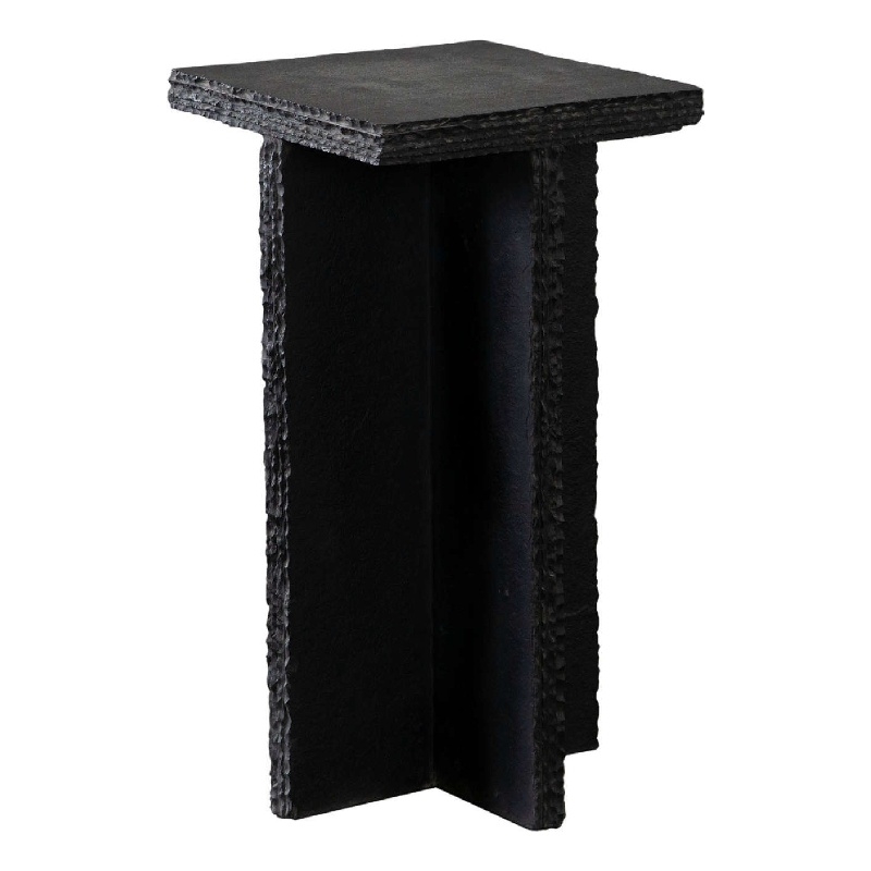 Benjara Tely Accent Side End Table- 12
