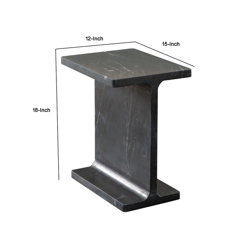Benjara Isy Accent End Table- 15
