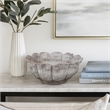 Benjara Bobo Decorative Bowl- Floral Design- 17