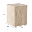 Benjara Rey Side End Table- 15