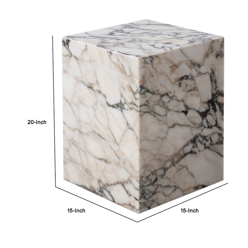Benjara Rey Side End Table- 15