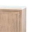 Benjara Dilly Sideboard Buffet Cabinet- 60 Inch- 4 Drawers 2 Doors- Gray Top