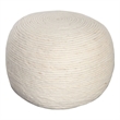 Benjara Poby Accent Pouf- 19
