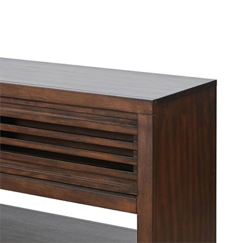 Benjara Vani Sofa Table- Sliding Door- 54