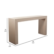 Benjara Somy Modern Sofa Console Table- 60