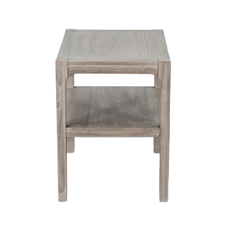 Benjara Fela Chair Side Table- 24