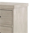 Benjara Hagy Sideboard Buffet Console- Natural Brown Wood- 2 Doors- 60 Inch