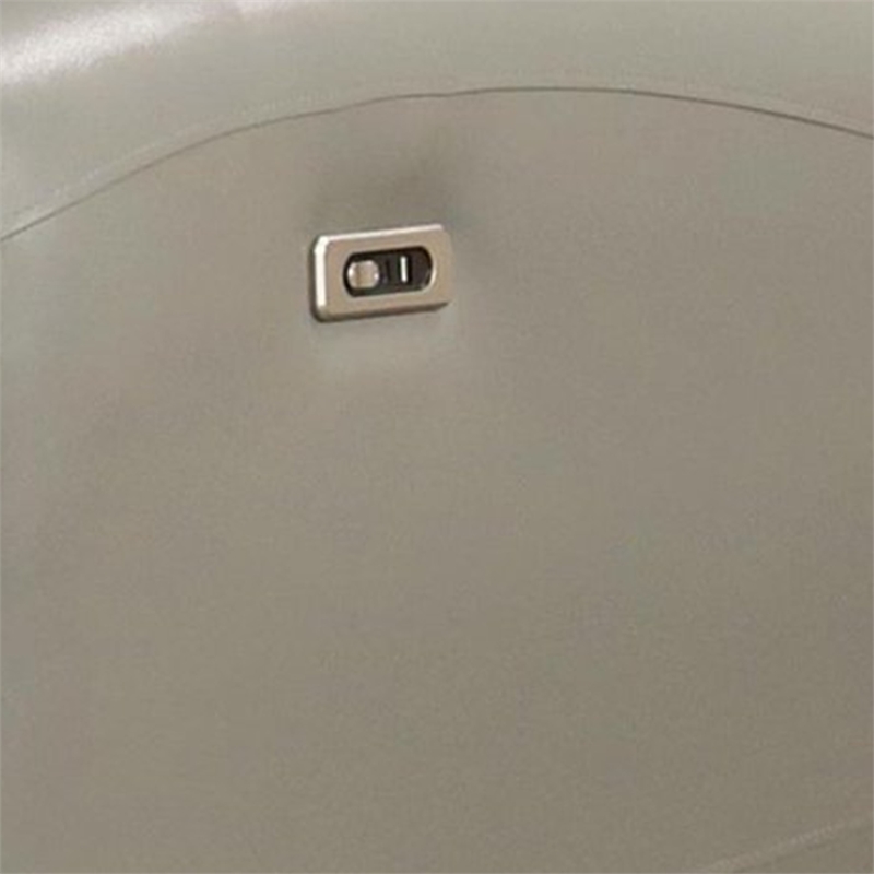 Benjara Sily Power Reclining Loveseat- Gray Faux Leather- 57 Inch- USB Ports