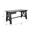Benjara Anva Writing Desk- 58