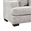 Benjara Ven Sectional Sofa- Beige Chenille- 10 Throw Pillows- 131 Inch
