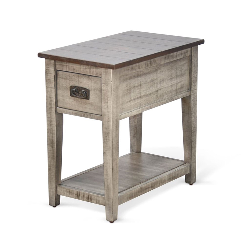 Benjara Camie Chair Side Table- 25