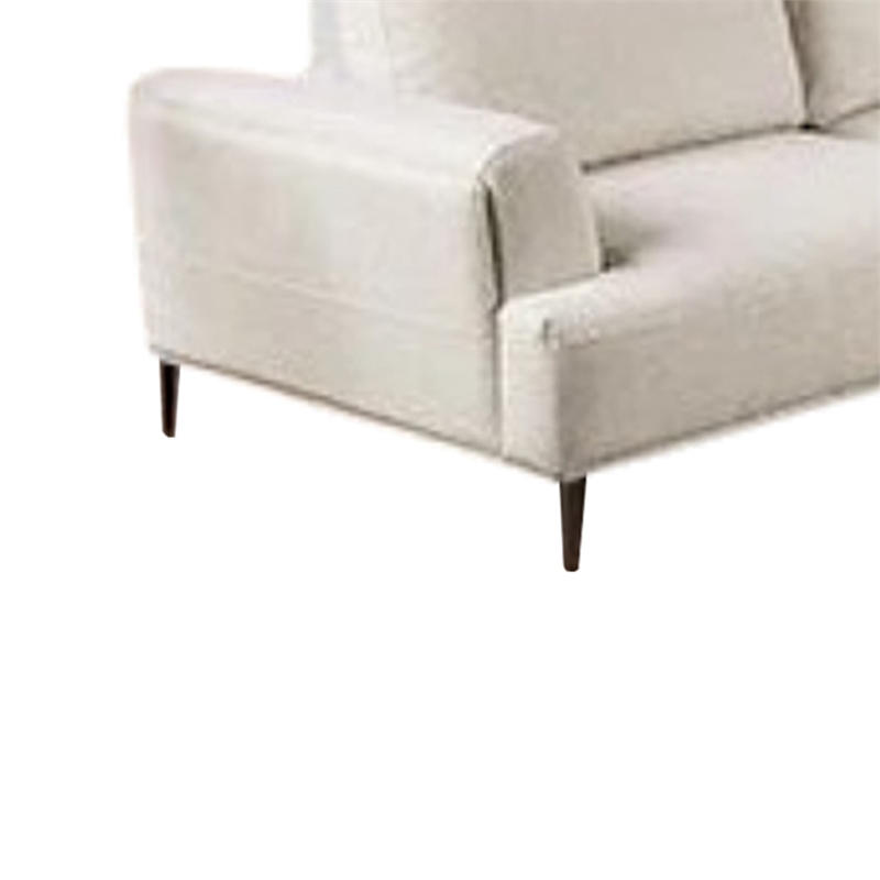 Benjara Batty L Shape Sectional Sofa- 114