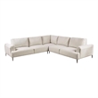 Benjara Batty L Shape Sectional Sofa- 114