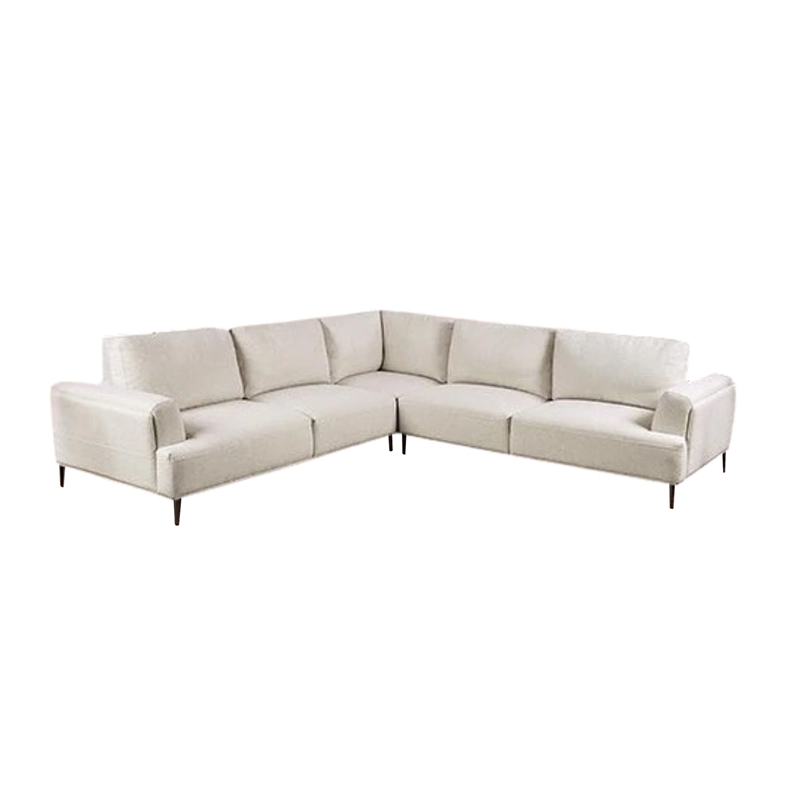Benjara Batty L Shape Sectional Sofa- 114
