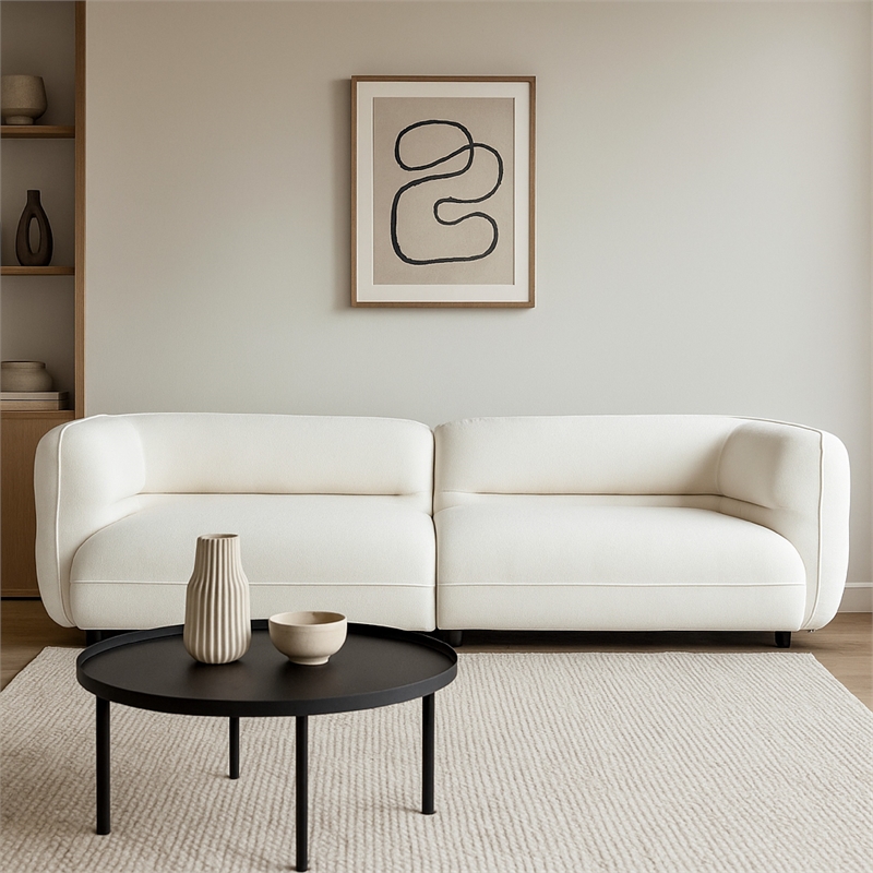 Benjara Micy 2pc Sectional Sofa- 116