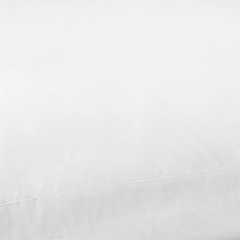 Benjara 20x28 Down Alternative Swan Washable Standard Pillow