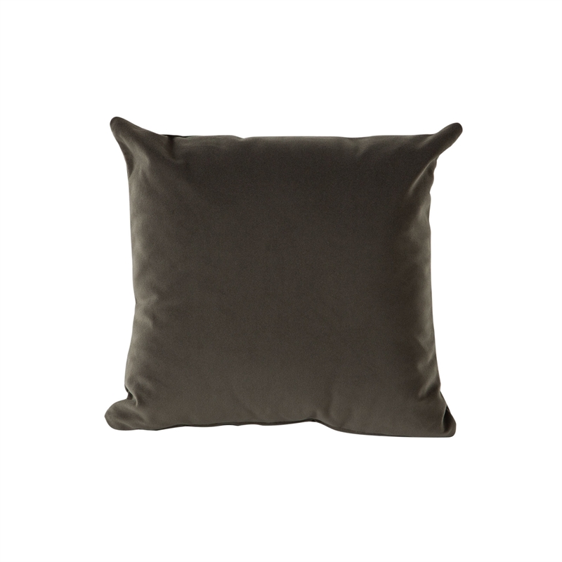 Benjara Wily Accent Pillow Set of 2- Dual Sided Moss Green Velvet- 16