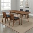 Benjara Bera 5pc Dining Set w Chairs- 59-75